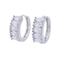 ARETES LV ZIRCONIA OVALADA
