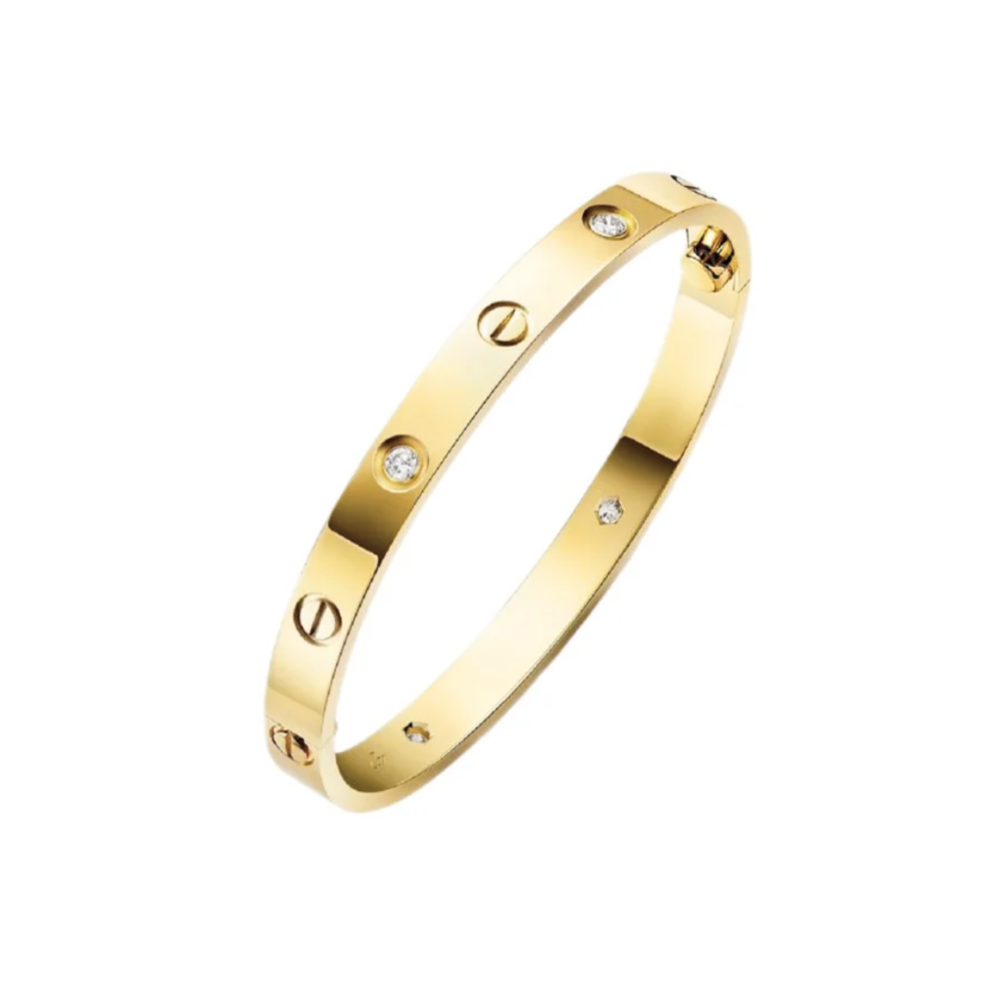 PULSERA LOVE CON ZIRCONIA GOLD